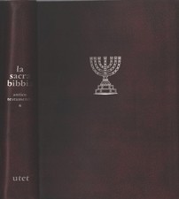 La sacra Bibbia - Antico testamento (vol. 1) a cura di Enrico Galbiati ed. Utet