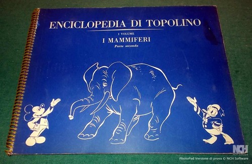Album enciclopedia topolino - enciclopedia, di