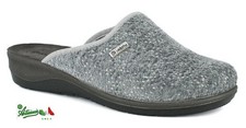 OFFERTA INBLU ciabatte pantofole donna solettaPELLE SOFT invernali OD 04 Grigio