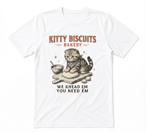 Shirt bianca gatto - t-shirt,