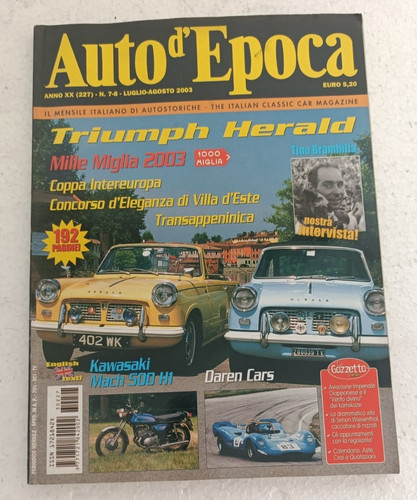 Auto epoca 2003 - auto,