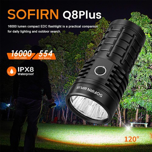 Sofirn plus 16000lm - 16000lm, torcia