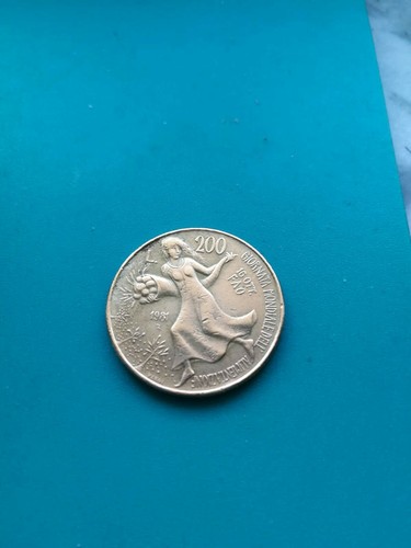 Rara moneta 200 lire 1981 - lire,