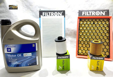 KIT TAGLIANDO FIAT CROMA 05-07 SIGNUM 1.9 MJT MULTIJET 5L OLIO 5W30 + 4 FILTRI
