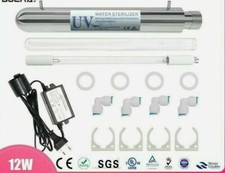 DEBATTERIZZATORE LAMPADA UV 12 WATT PER DEPURATORE ACQUA PURIFICATORE OSMOSI