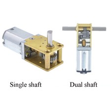 Robot cambio a vite senza fine DC 3V 6V 12V coppia grande Mini 1218-N20 completo in metallo