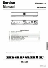 MARANTZ PS2100 Schematic