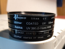 UV - lens filter ø 58mm - No
