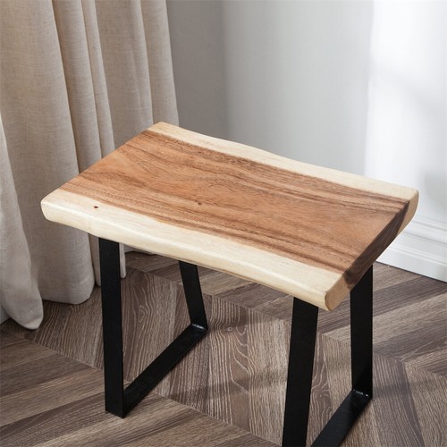 Panca rustica bordo vivo legno