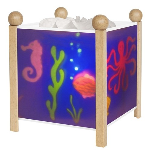 Lampada magica mare legno - magica,