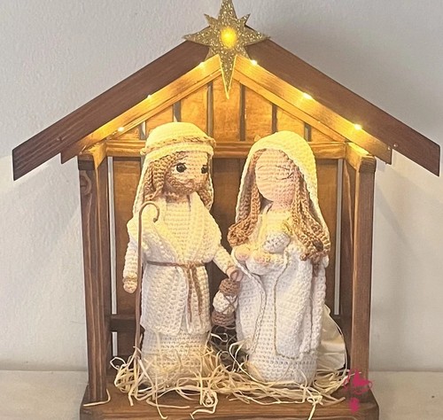 Presepe uncinetto natività - uncinetto,,