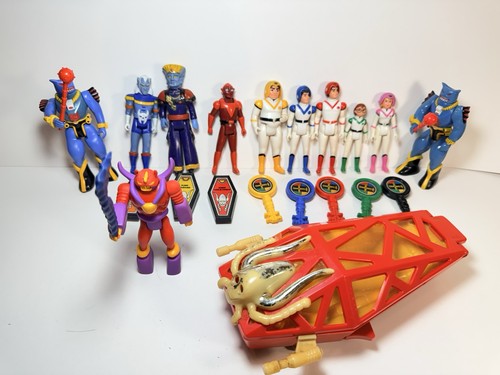 Lotto figurine voltron pilots - voltron,