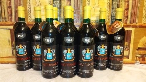 Vino 1961 gattinara conti - 1x,