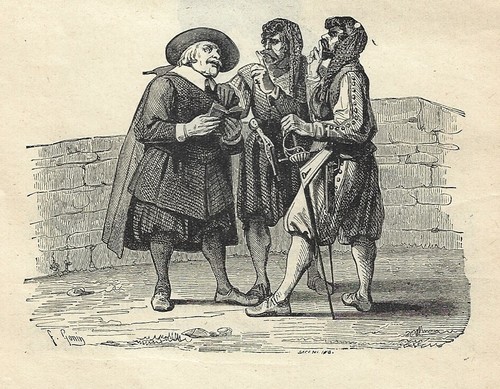 Stampa antica promessi sposi - stampa,