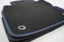 $$$ Tappetini originali Lengenfelder per VW Golf 8 VIII GTI GTD + cinturino BLU + NUOVO