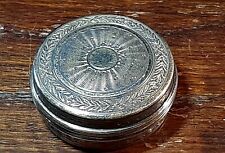 Antica Tabacchiera Da Fiuto, Argento