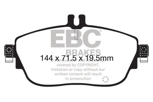 Pastiglie ebc greenstuff - ebc, frt