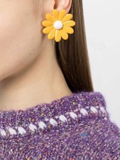 Orecchini Moschino con fiori