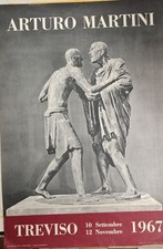 Poster Manifesto Arturo Martini 98 cm x 67,5 cm Treviso 1967