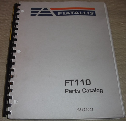 Fiat allis ft110 - fiat-allis, caricatore