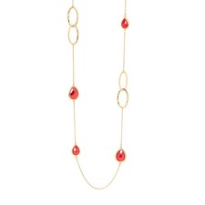 Collana lunga 90 donna acciaio