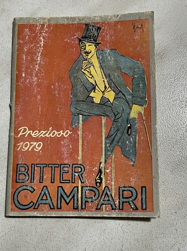 Libretto campari prezioso 1979 - libretto,