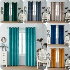 2 Pannelli Tende con Occhielli Adelaide Morbide Oscuranti Termiche in Velluto