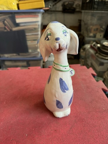 Cane ceramica vintage - ceramica,