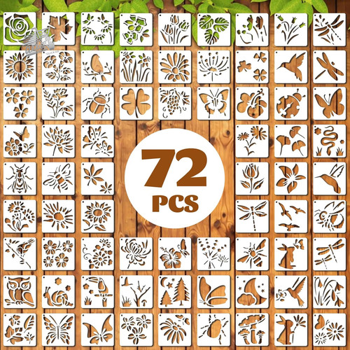 Stencil riutilizzabili - 72,