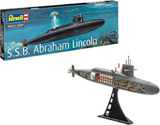 05185 S.S.B. Abraham Lincoln Con Interno Scala 1:253 - Kit Modello in Plastica N