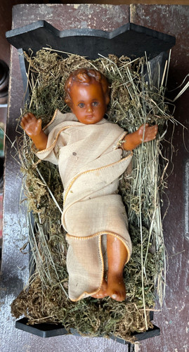 Antique 1900 baby jesus - antique,