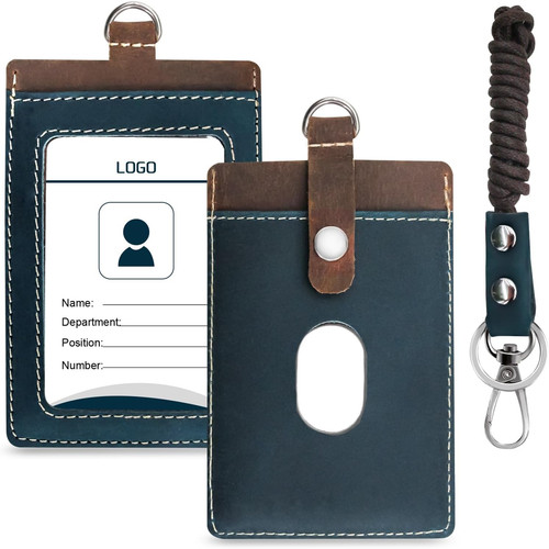 Porta badge pelle - porta,