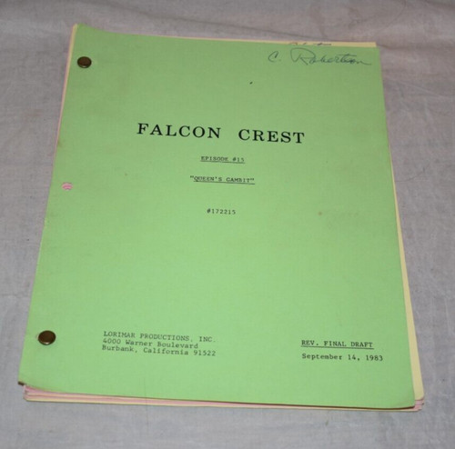 Falcon crest bozza - bozza, finale