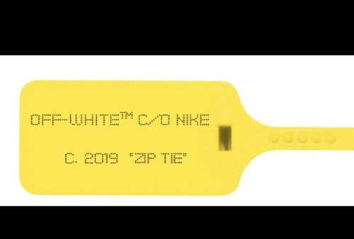 Zip tie jaune yellow 2019 - yellow, off