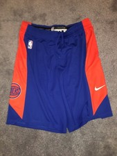 Nike New York Knicks NBA Team Issue pantaloncini autentici da uomo taglia Large AA7373-495