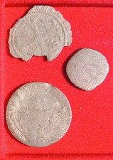 Lotto di 3 monete medievali da identificare