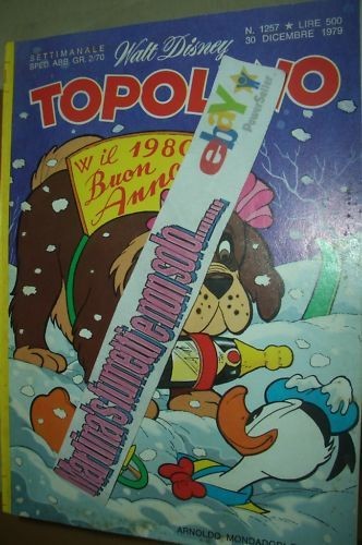 Topolino 1257 walt - walt, disney