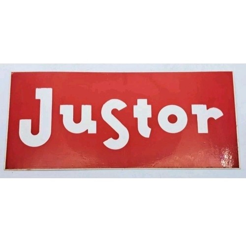 ADESIVO/STICKERS-JUSTOR
