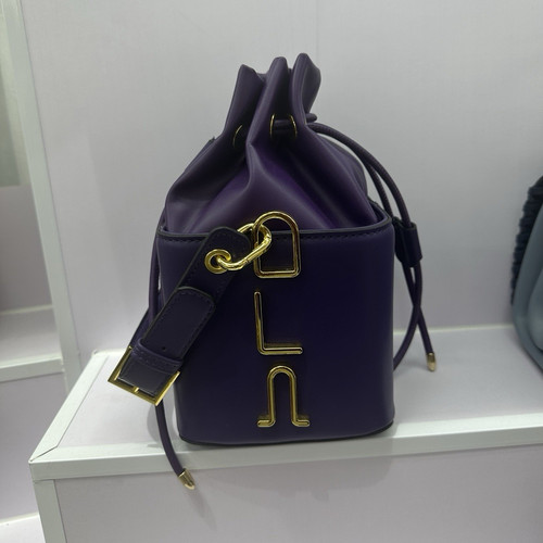 Borsa donna viola ecopelle
