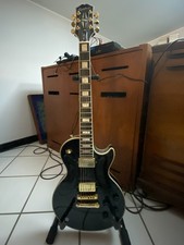EPIPHONE CUSTOM LES PAUL EBONY