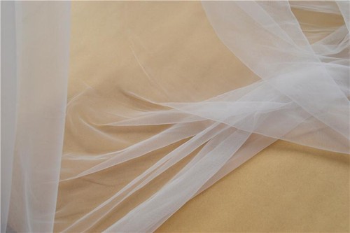 Tulle pizzo tessuto - abito, da