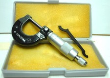 MICROMETRO ANALOGICO CENTESIMALE CON AUTOBLOCCANTE PER ESTERNI 0-25 MM