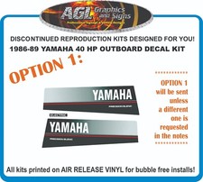 1986 1987 1988 1989 YAMAHA 40