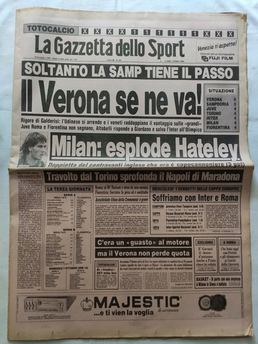 Gazzetta dello sport ottobre - sport,