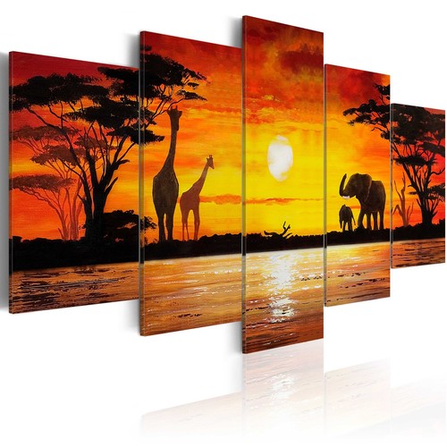 Africa animali quadro tela - animali, su