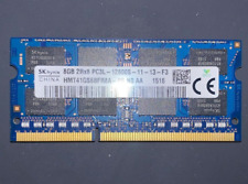 RAM 8GB DDR3 PC3L-12800S 2Rx8 1600MHz PORTATILE MEMORIA 204PIN SODIMM NOTEBOOK