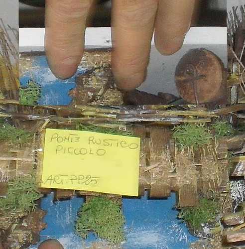 Miniatura presepe ponte - miniatura,
