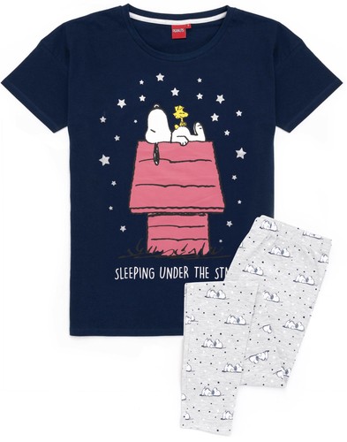 Peanuts blu snoopy pigiama - peanuts,