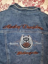 Giacca Harley-Davidson blu