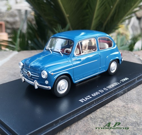 Modellino auto scala fiat - auto, 1/24